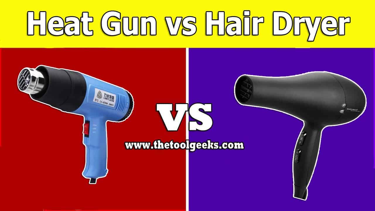 Not a lot of people know the difference between a heat gun vs hair dryer. If you don't then don't worry. We have made a guide where we explained what these two tools are, how to use them, and their difference.