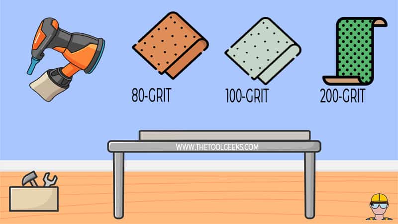 You need to choose the right sandpaper. Having the wrong sandpaper can damage your metal. So, it's important to know what sandpaper you need first. 