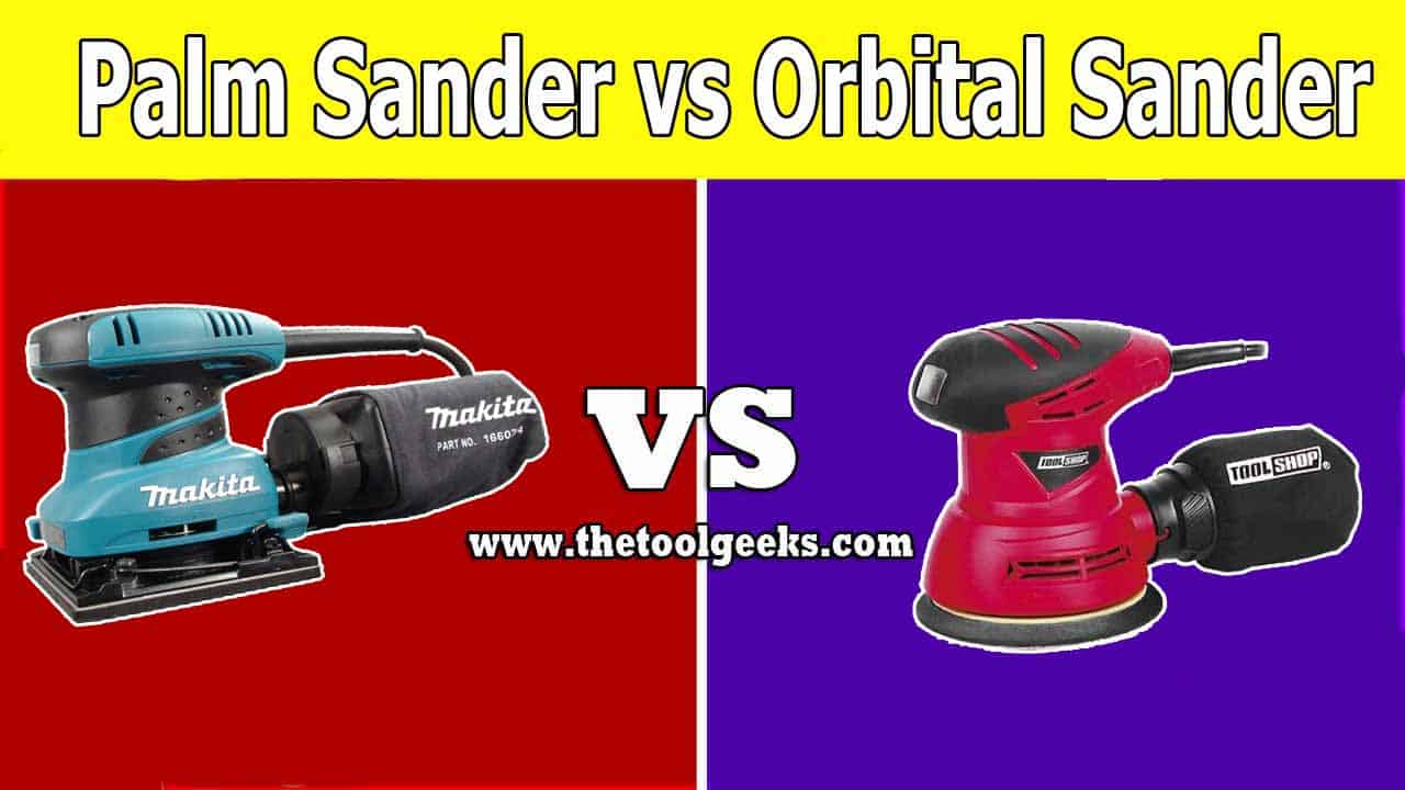 Orbital sanders vs palm sanders? Both of these two tools are good, it all depends on the project you are working on. You can use palm sanders to give the wood a smooth finish and you can use orbital sanders to remove the paint from the wood.