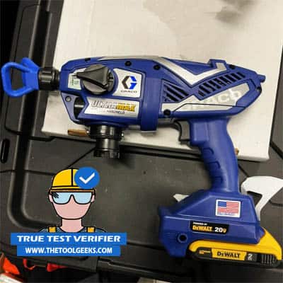 The review of the Graco 17M367 cordless paint sprayer