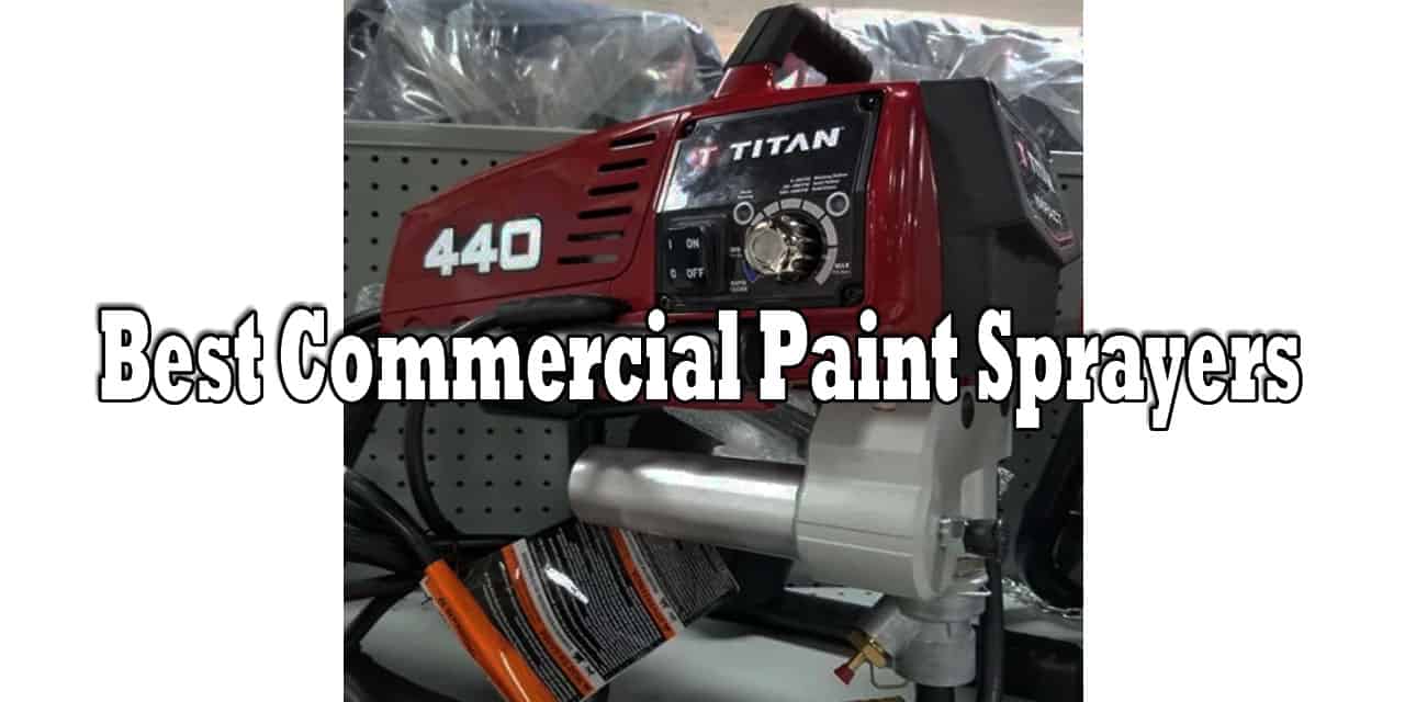 There are a lot of paint sprayers available, but the ones I use most are commercial paint sprayers. These paint sprayers usually cost more but they give you a better finish quality. If you are looking to buy one then make sure to check our best commercial paint sprayers list.