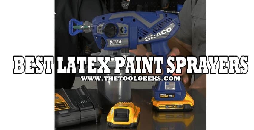 If you are looking to renovate your house then latex is a great choice. It dries fast, and it's easily removed. Not all paint sprayers are able to spray latex paint, so if you are looking for a latex paint sprayer then make sure to check our best latex paint sprayers list.