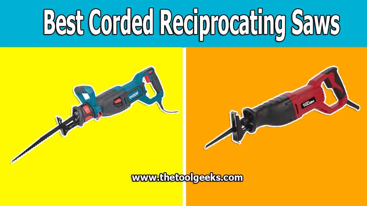 If you are looking for the best corded reciprocating saws then you came to the right place. We have compiled a list that contains 5 different reciprocating saws that come with different features. Based on your need you can choose one or the other. The budget also plays a big role when choosing these types of machines. If you want to know what features we check before buying a corded reciprocating saw then read our buyers guide.