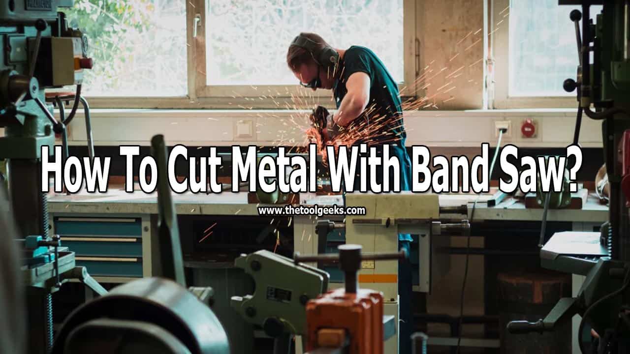 Can bandsaws cut metal? Yes, there are some models that can, but you need special blades to do that. Once you get the blades then you need to know how to cut metal with a bandsaw. The process isn't very hard if you already know how to use a bandsaw.
