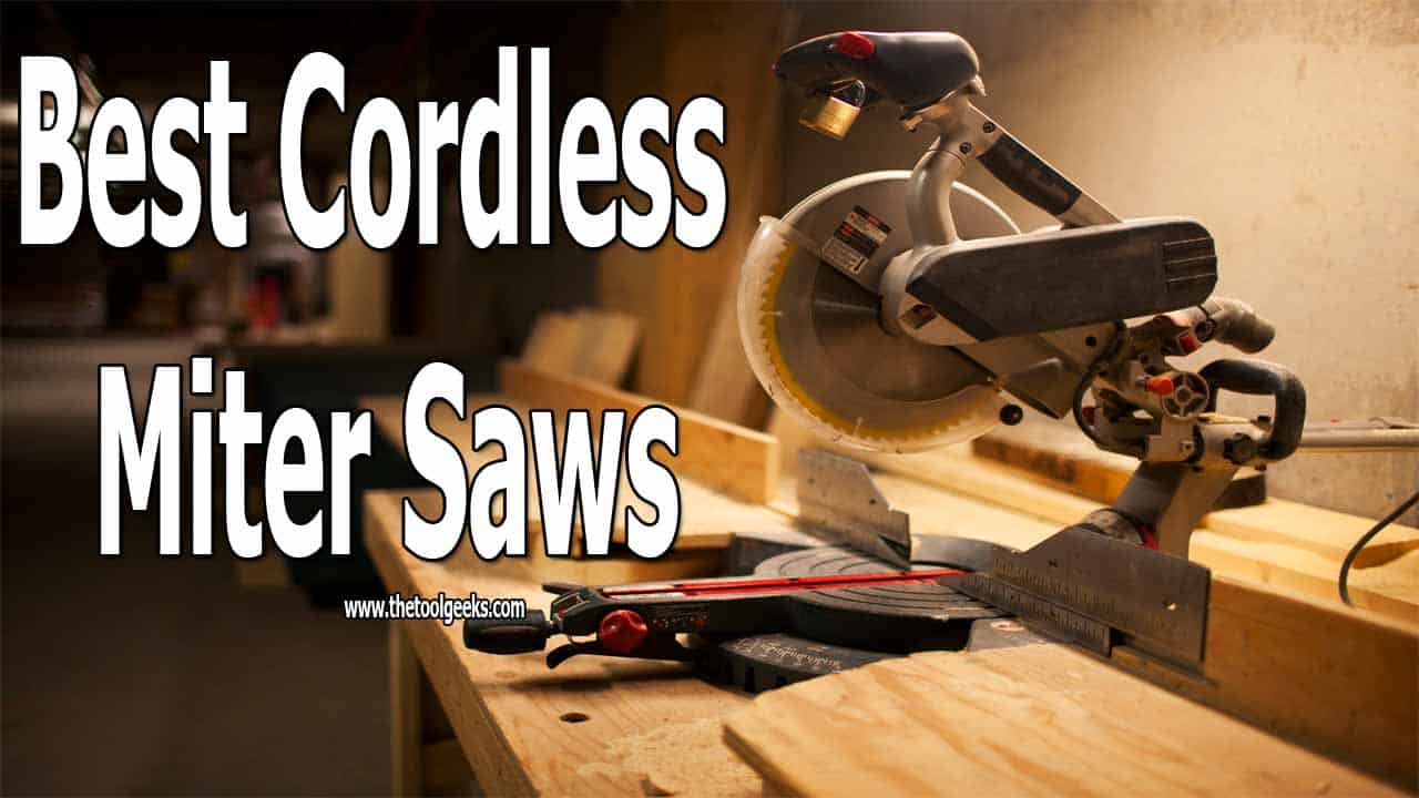It can be overwhelming to find the best cordless miter saws. To help you out, we made a list where we listed 5 different battery-operated miter saws that come with different features. We wrote a detailed review of each of the units we listed.