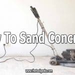 Concrete is a tough surface, but sometimes you have to sand it. If you don't know how to sand concrete then don't worry. We made a guide that you can follow -- the guide has 5 simple steps. You need a sander, water, and a few tools and you can smooth your concrete surface.