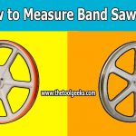 Knowing how to measure bandsaw tires can save you a lot of time. Keep in mind, that you need to change the tires after a while. That's why you need to know how to install bandsaw tires too.