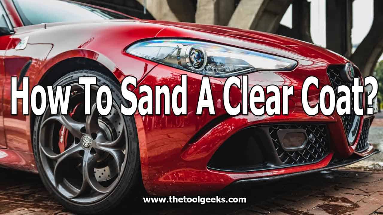 Your car will get old eventually, so you may want to re-paint it. To do that, you need to know how to wet sand a clear coat. A clear coat is used a lot in cars, so knowing how to remove the old layers, and adding new ones can save you a lot of money.