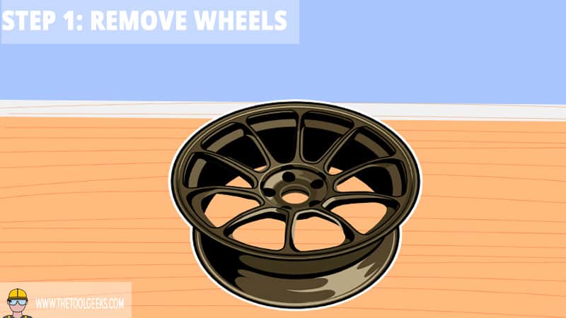 Step 1: Remove the Wheels