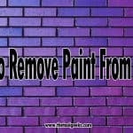How to Remove Paint From Brick