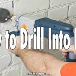 If you want to hang something out, or even make a big hole in the brick then you need to use a drill. Drilling through bricks can be messy, especially if the bricks are old enough. To avoid any failure of the project, and get the best results possible we suggest you read our guide that we made where we explain how to drill into brick.