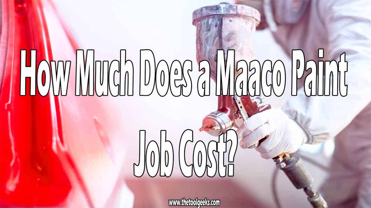 How Much Does a Maaco Paint Job Cost