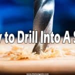How to Drill Into A Stud