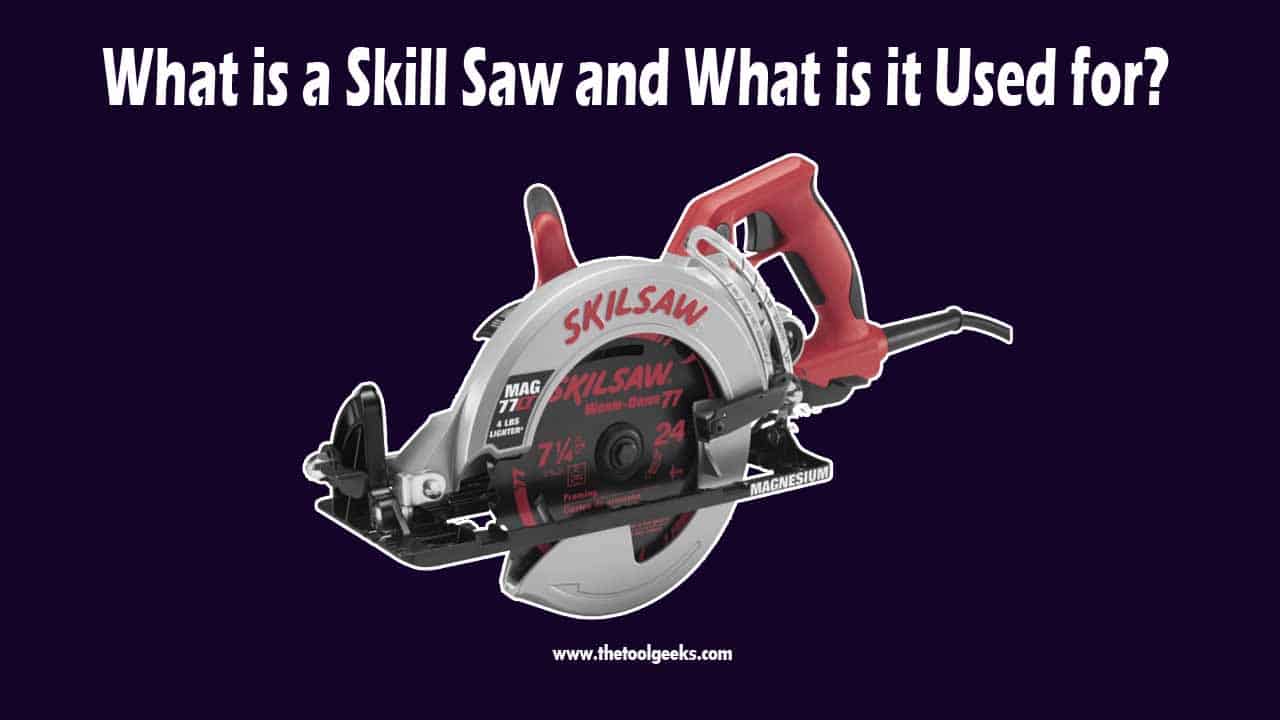 A skill saw is just a brand name. But, the brand does such a good job at producing circular saws that people started referring to circular saws as skill saws. The skill saws are very durable and powerful. They have been on the market for a long time.