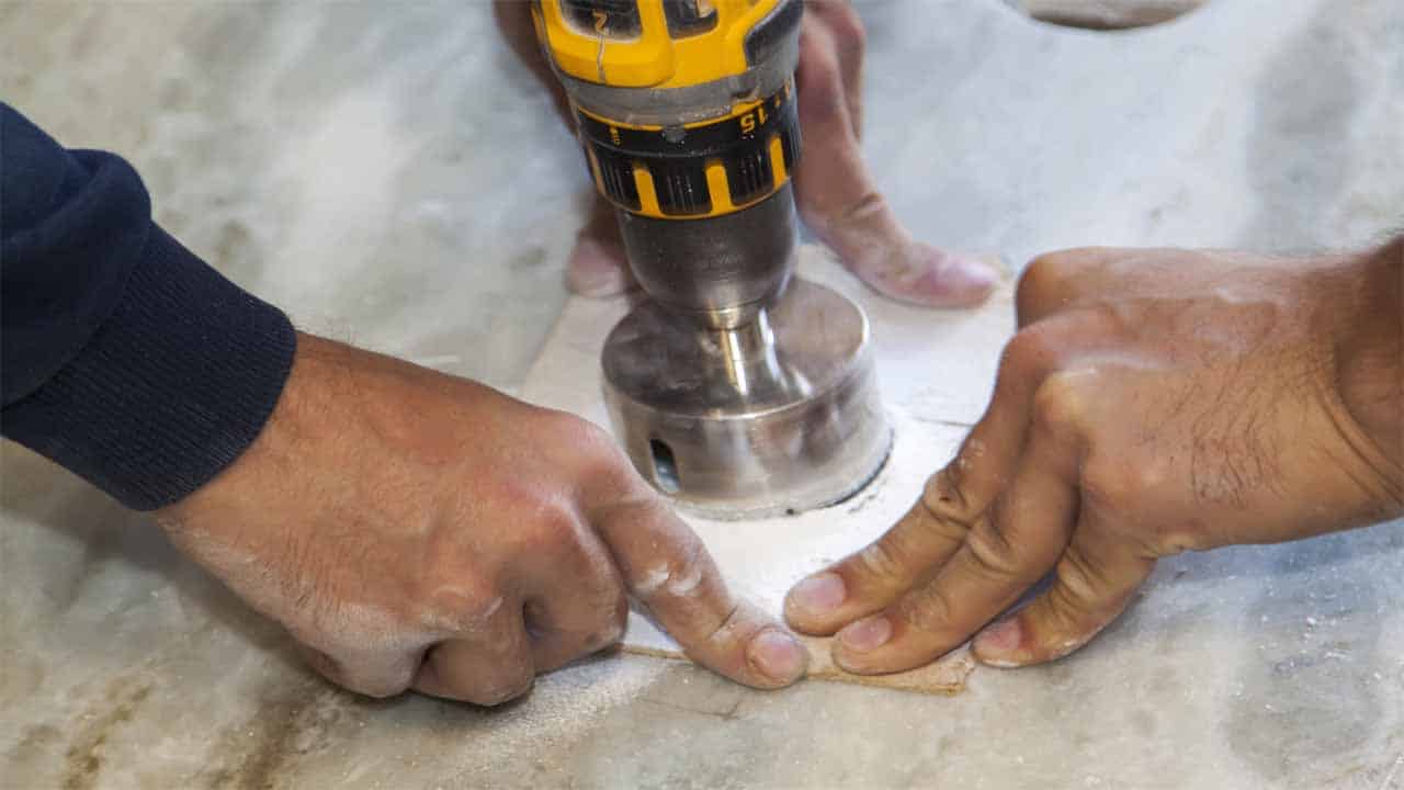 Knowing how to drill a hole in granite is very important if you are renovating your bathroom and using granite. As you may know, granite is a very difficult material to work with, it's expensive and it can easily break, so you should make a hole in granite only if you really need it, otherwise, we don't recommend doing it.