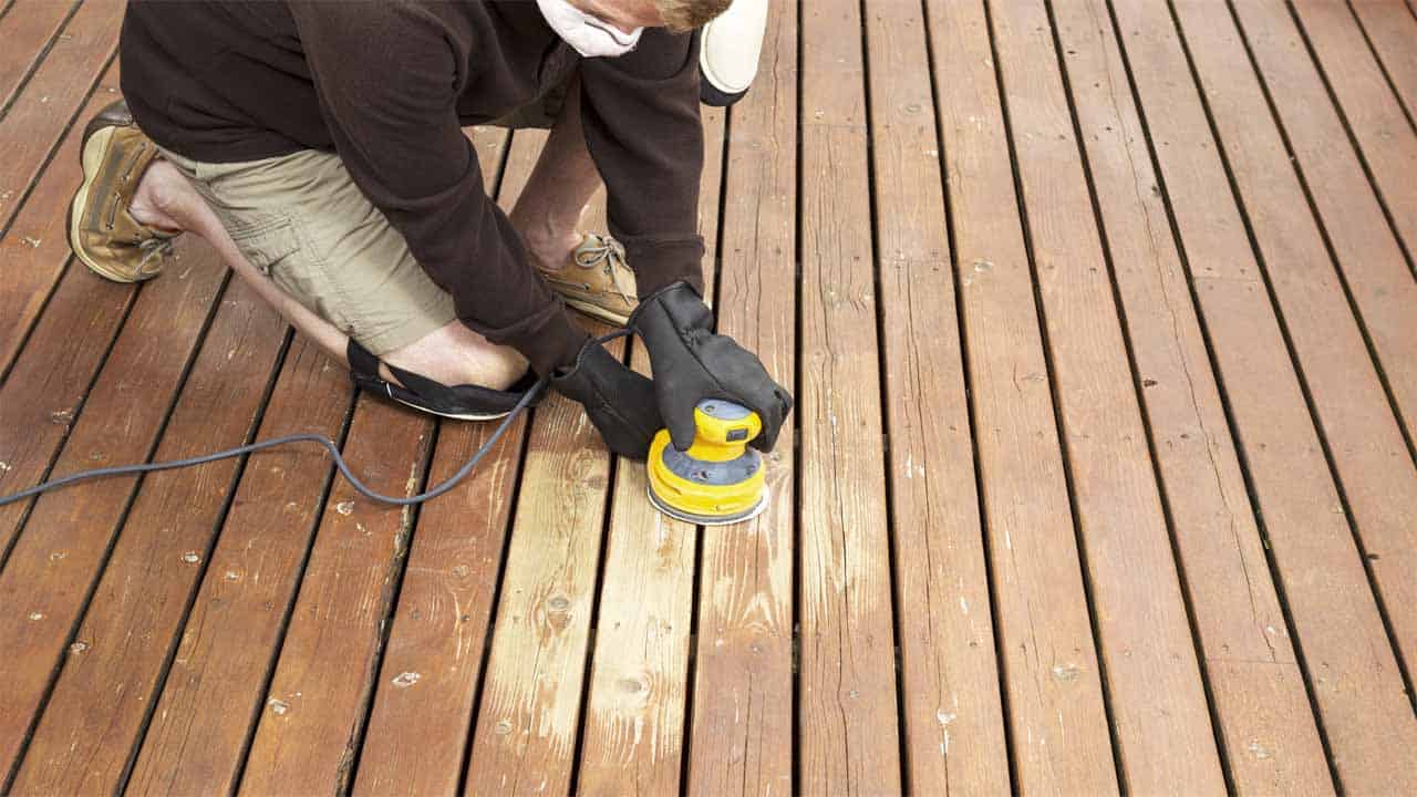 If you want to sand a deck, then I recommend using a sander. Learning how to sand a deck with a sander can be more difficult because you first have to learn how to use a sander. Once you get through that then you can easily sand your deck faster, no matter how large your deck is. 