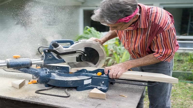 You can use the miter saw for a lot of things, including miter cuts.