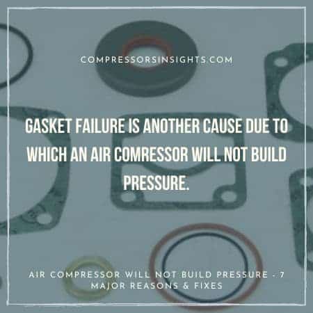 Air Compressor Will Not Build Pressure