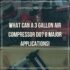 What Can a 3 Gallon Air Compressor Do? 8 Major Applications!