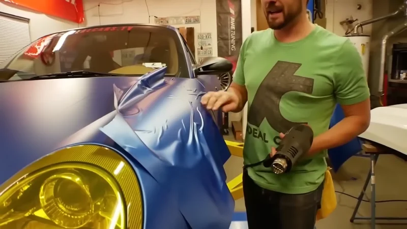 How Long Does Vinyl Wrap Need to Cure After a Heat Gun Is Used