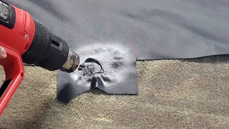 Risks of Using Heat Gun on Vinyl Surface