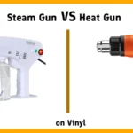 Steam Gun VS Heat Gun on Vinyl