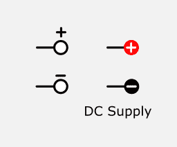 Applications of DC Voltage Symbols
