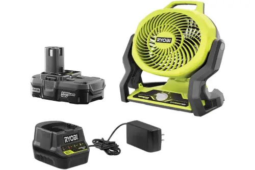 Ryobi 18 Volt Hybrid Cordless Fan