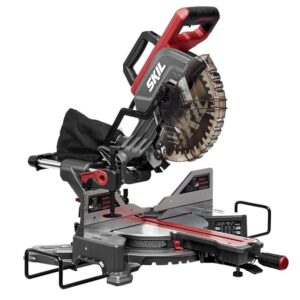 Skil 10" Dual Bevel Sliding Compound Miter Saw - MS6305-00 “best budget sliding miter saw”, “DIY woodworking”, “dual bevel”