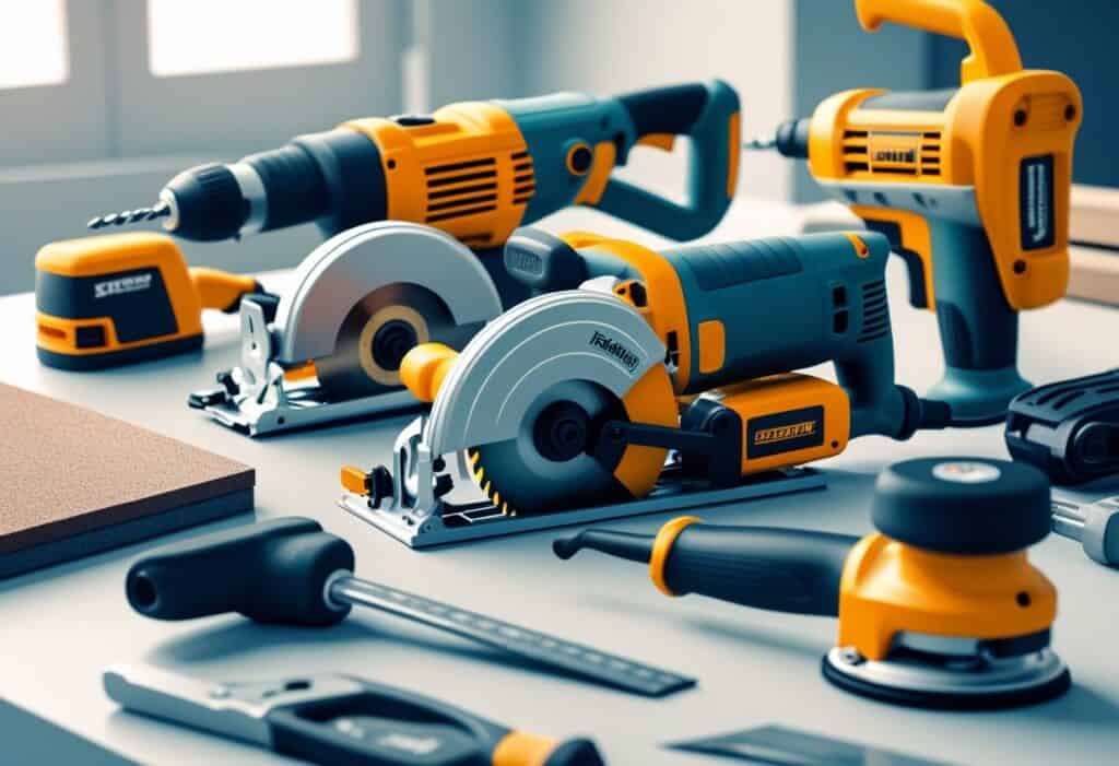 Power tools fall into several main categories based on their primary function. Each category contains specific tools designed for drilling, cutting, smoothing, or fastening materials.